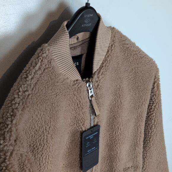 Fabletics NWT Teddy Oversized Bomber Jacket - Picture 5 of 12